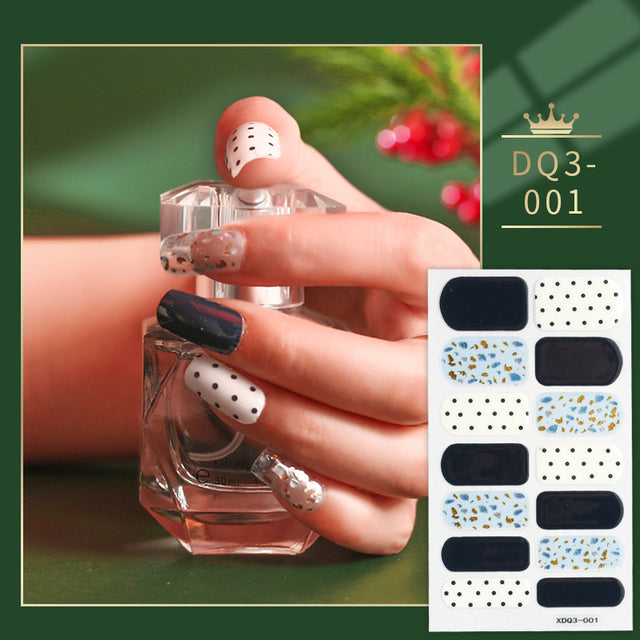 Solid Colors Nail Wraps,Nail Art,Nail Stickers,DIY Manicure and DIY Nails DQ3 series
